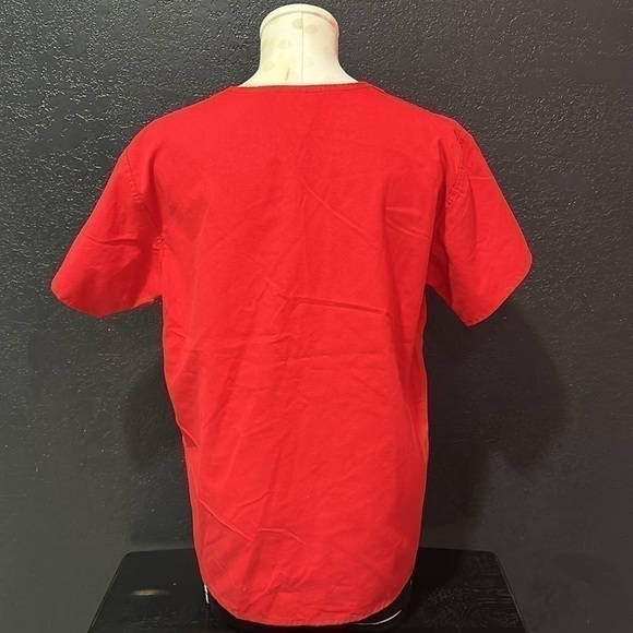 GEL SCRUBS Women’s Texas Tech Red Scrub Size Small - Picture 3 of 7